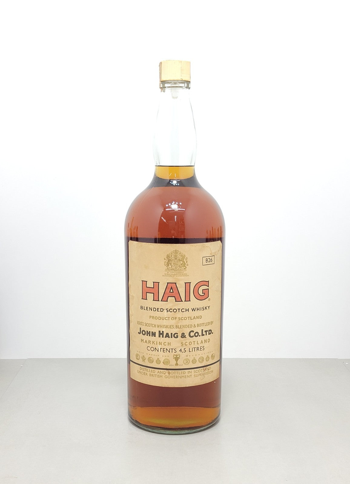 Whisky John Haig 4,5 litri 1970s Blended Scotch Whisky 43%