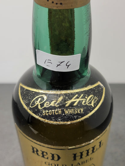 Whisky Red Hill Gold Label 1950s Fine Old Scotch Whisky bott.75 cl 43%