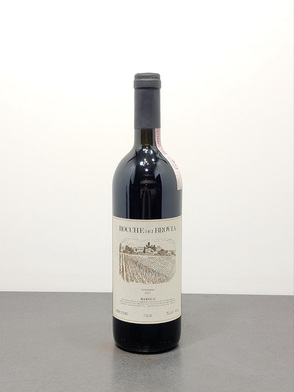 Barolo Rocche Dei Brovia 1987 Castiglione Falletto bott.75 cl 14%