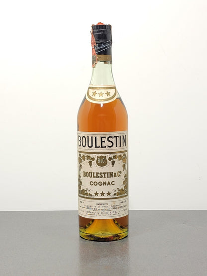 Cognac Boulestin 3 stars 1970s bott.75 cl 40%
