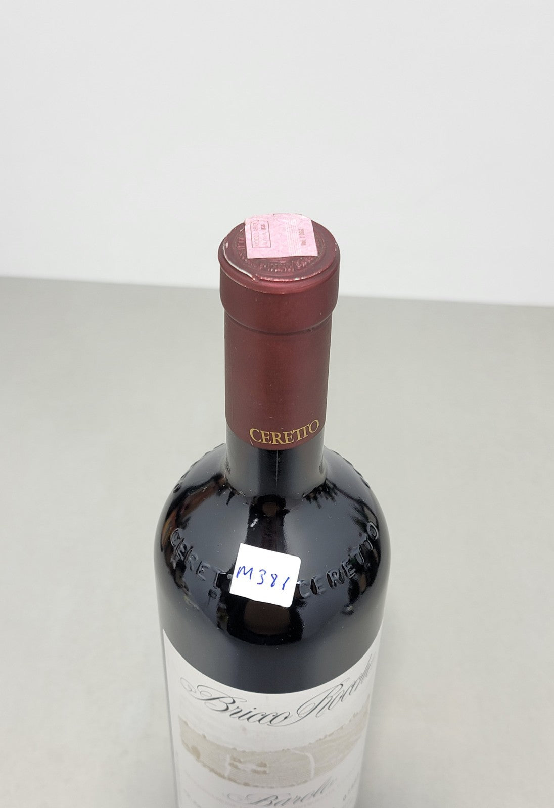Barolo Bricco Rocche Prapo 1995 Ceretto Castiglione Falletto bott.75cl 13.5%