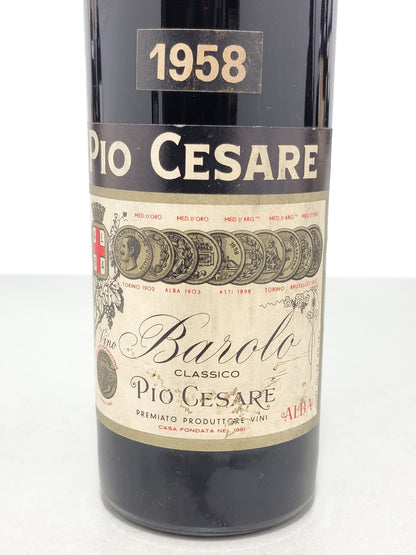Barolo Pio Cesare 1958 Alba bott.72 cl 13 %