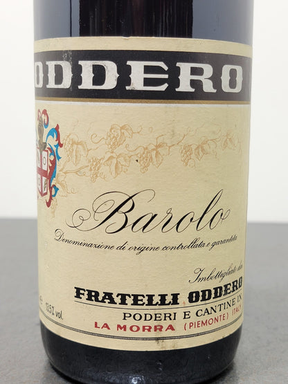 Barolo Oddero 1980 La Morra bott.75 cl 13.5%