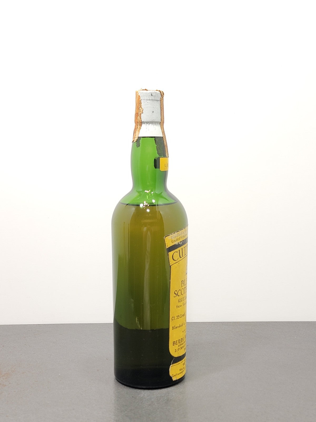 Whisky Cutty Sark 1960s Berry Bros Rudd Blended Scotch Whisky bott. 75 cl 43%