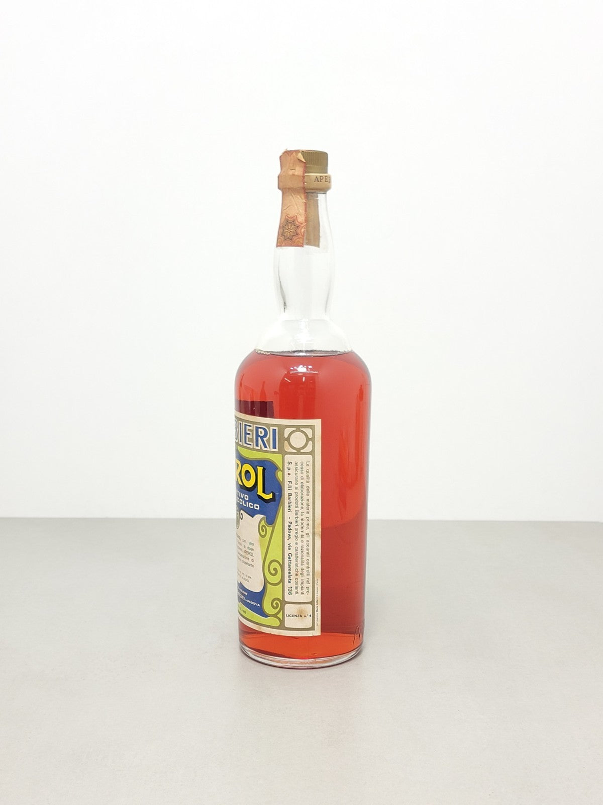 Aperol Barbieri 1970s Aperitivo Alcolico bott. 1 L 11%