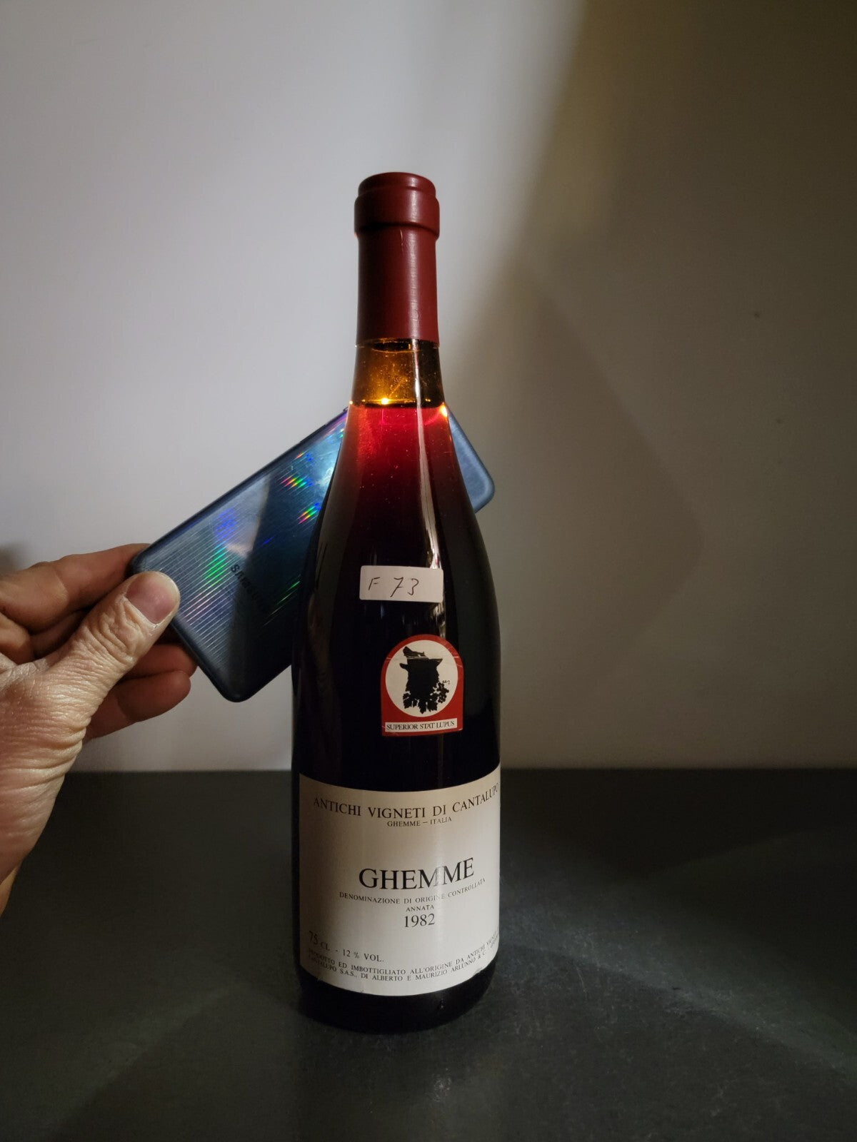 Ghemme 1982 Antichi Vigneti Di Cantalupo Alberto & Maurizio Arluno bott 75 cl