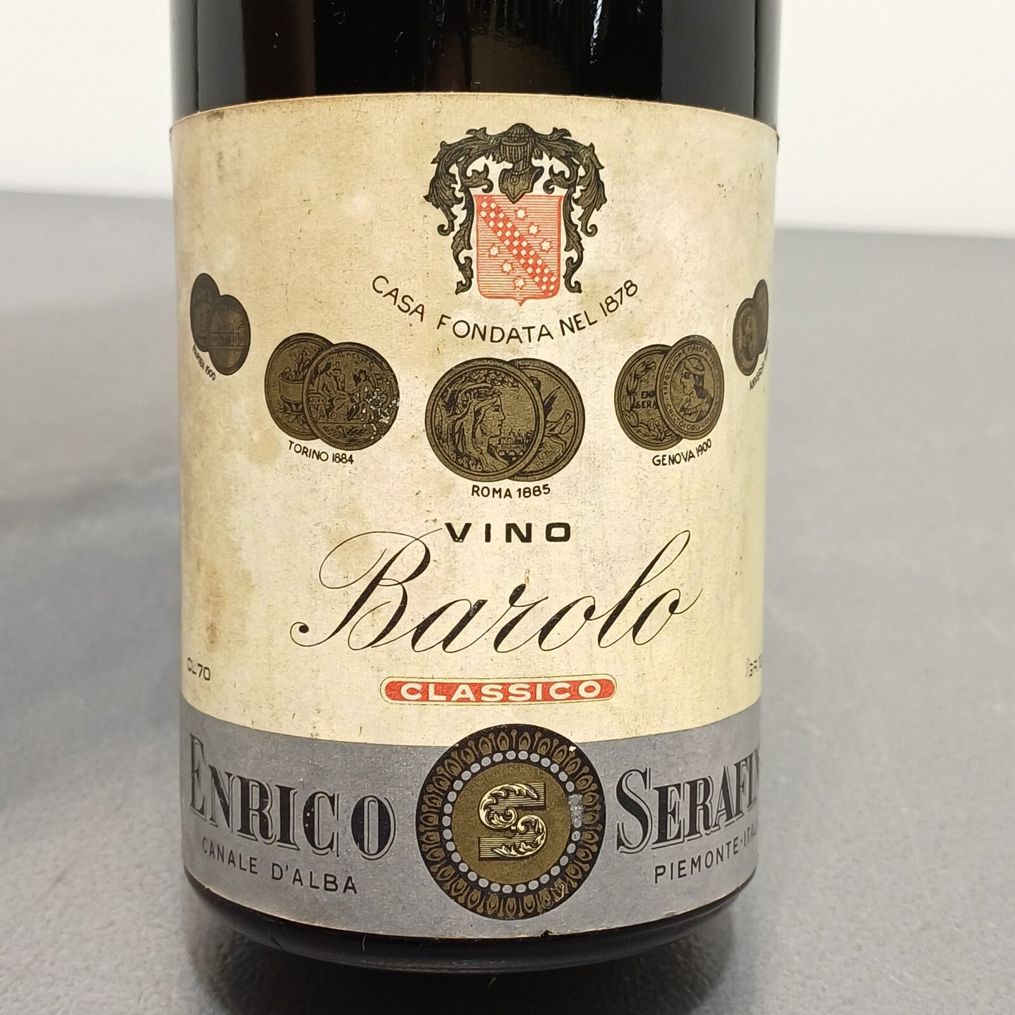 Barolo 1958 Enrico Serafino bott. 70 cl 13.8%