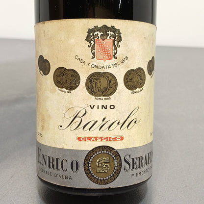 Barolo 1958 Enrico Serafino bott. 70 cl 13.8%
