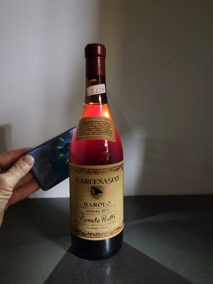 Barolo Ratti Marcenasco 1979 Abbazia dell'Annunziata bott.75 cl 13%