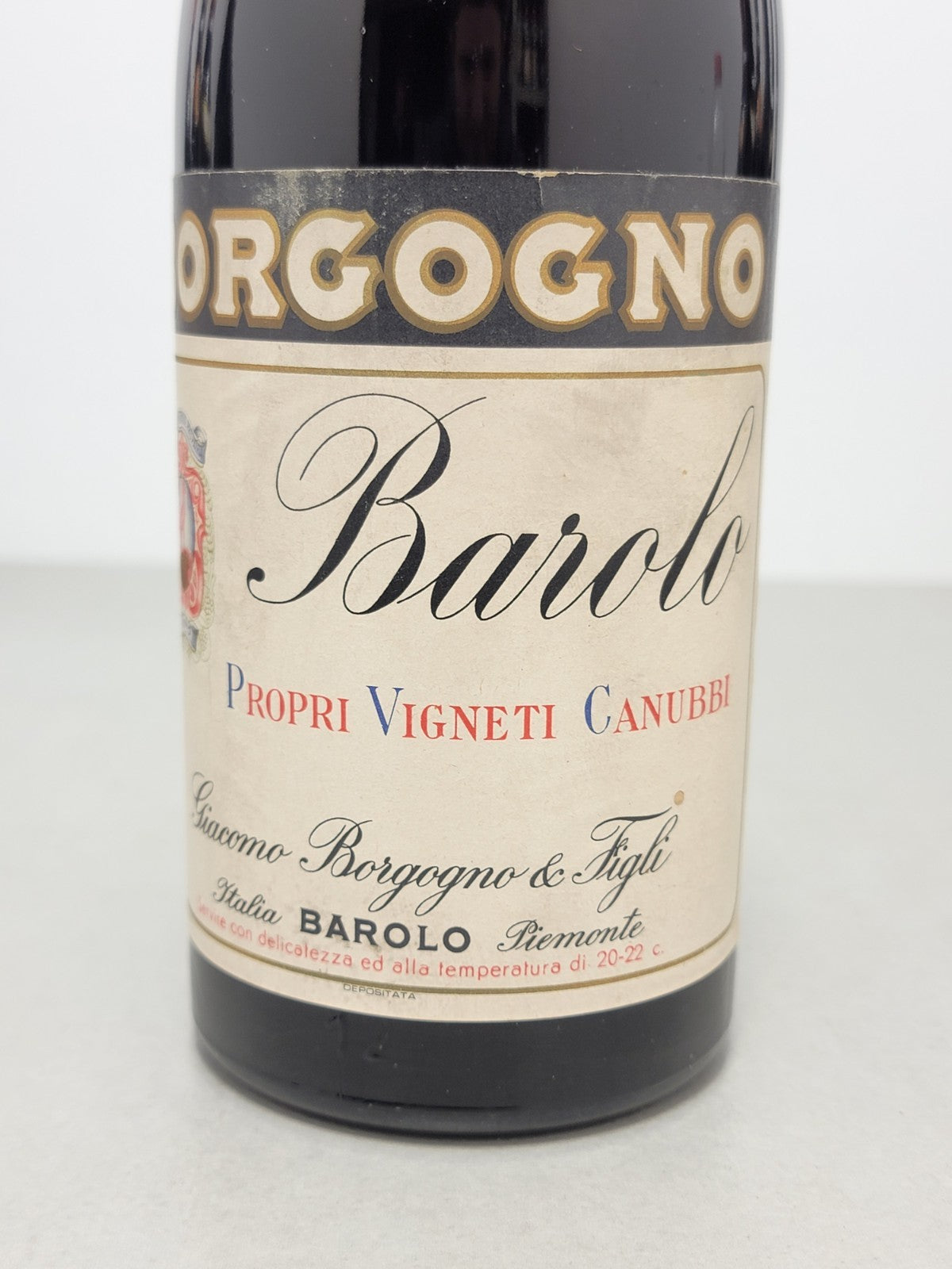 Barolo Borgogno 1952 Riserva Antichi Vigneti Propri bott.70 cl
