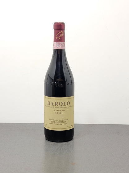 Barolo Palladino 2003 Serralunga D'alba bott.75 cl 14%