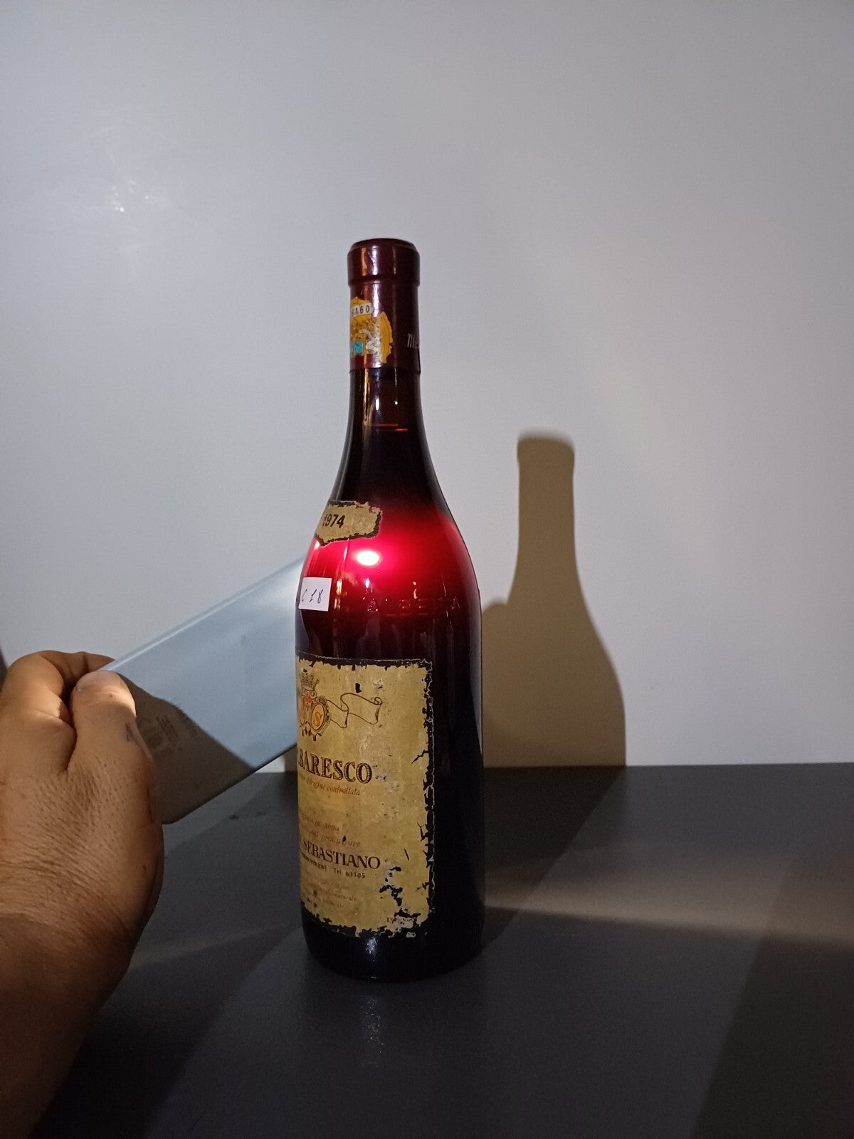 Barbaresco 1974 Musso Sebastiano bott. 75 cl