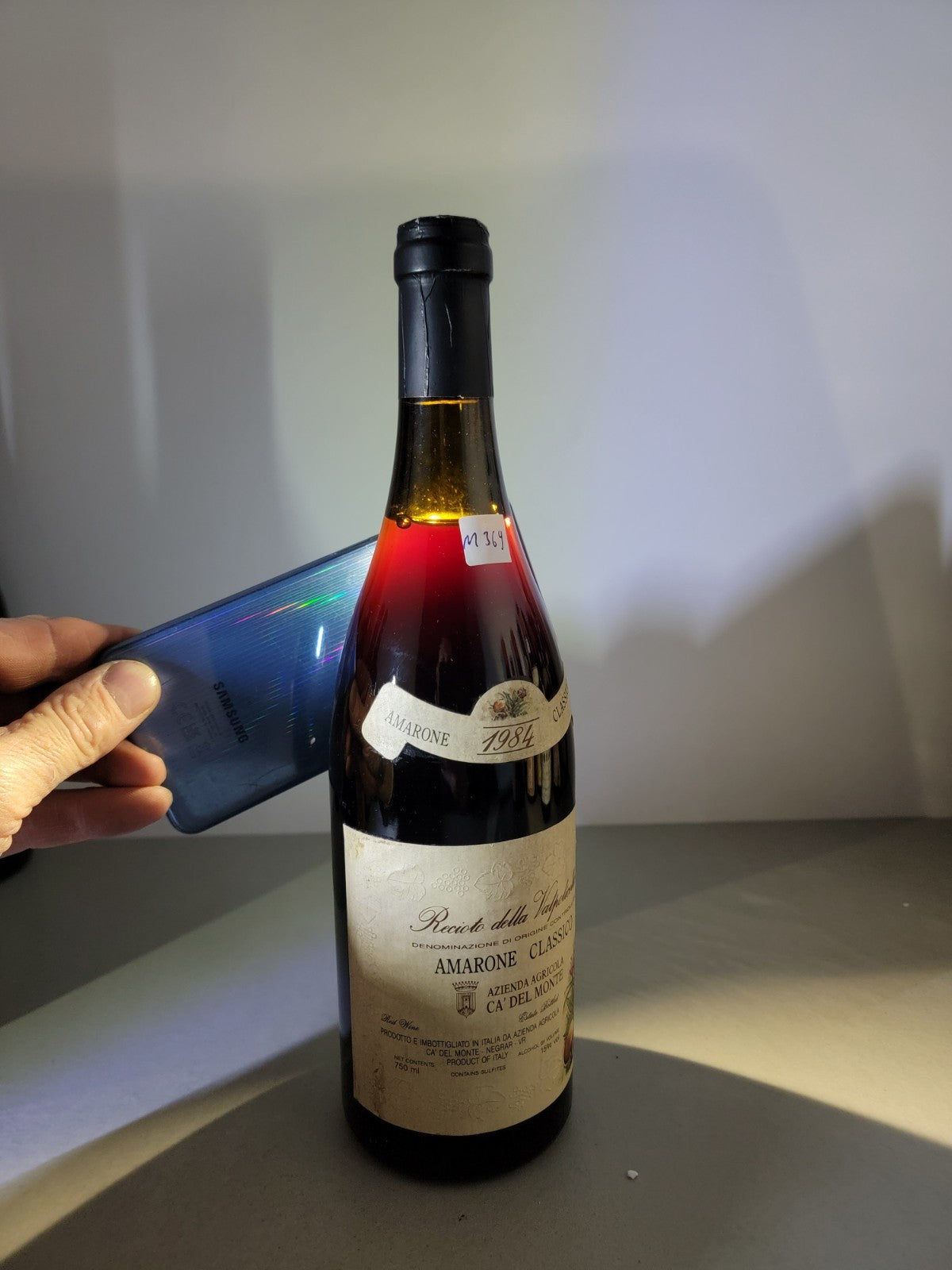 Amarone Ca' Del Monte 1984 Recioto Della Valpolicella Classico Negrar  75 cl 15%