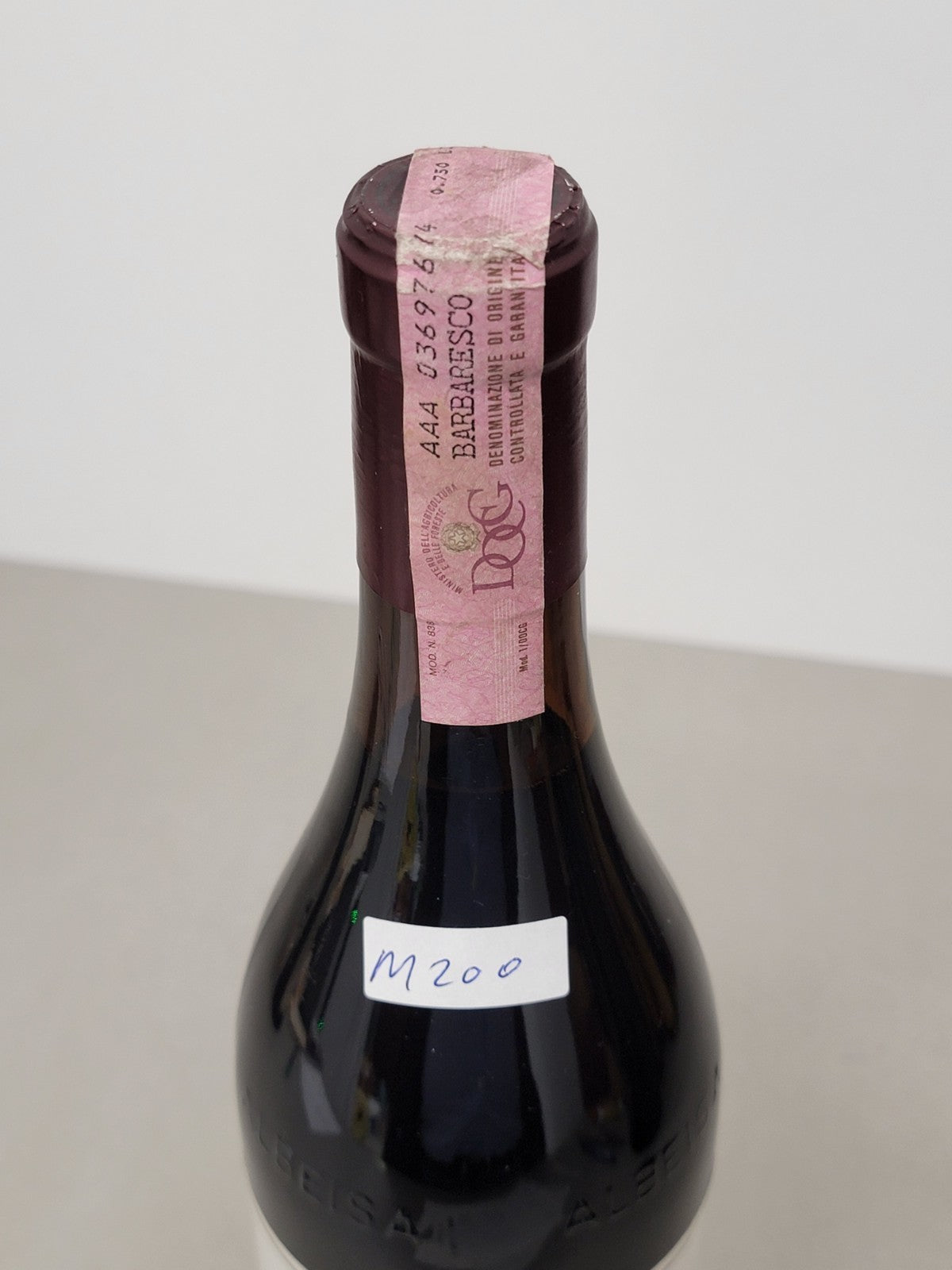 Barbaresco San Michele 1989 Vigneto San Cristoforo Neive bott.75 cl 13.5%