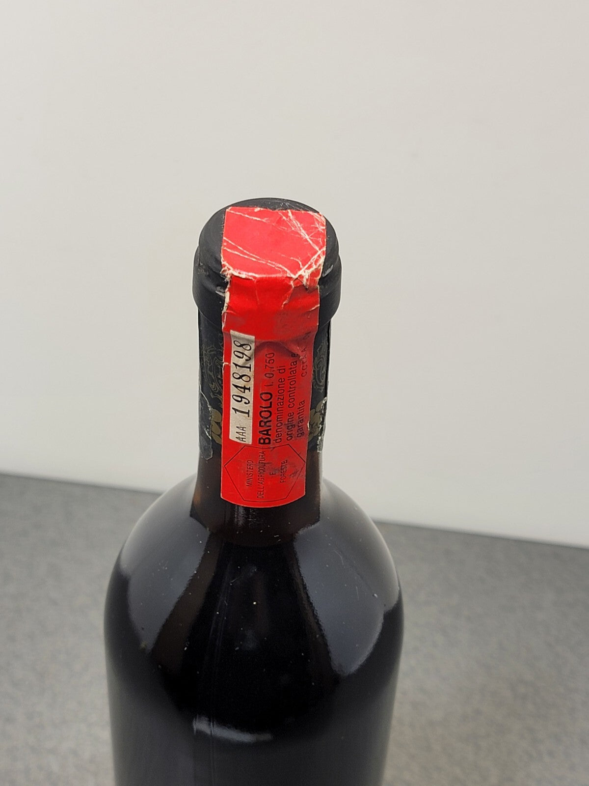 Barolo Cantina della Porta Rossa 1980 Di Berzia & Rizzi bott.75 cl 13.5%