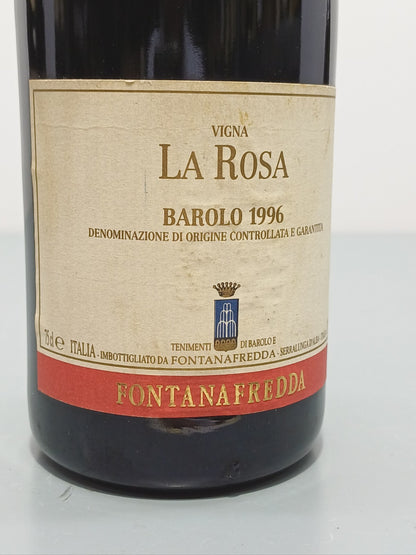 Barolo Fontanafredda 1996 Vigna La Rosa bott.75 cl 13,5%