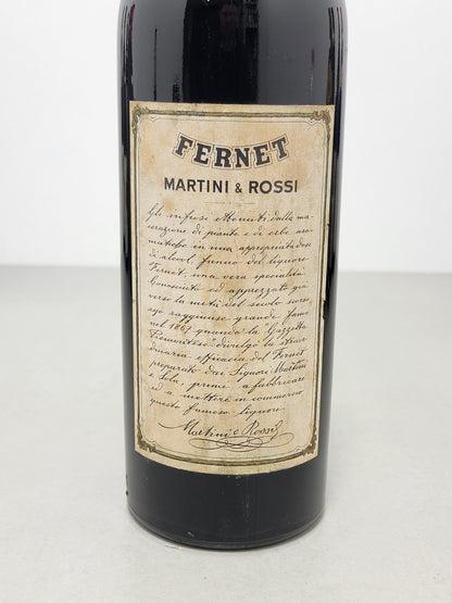 Fernet Martini & Rossi 1960s Martini Sola bott. 1 litro 45%
