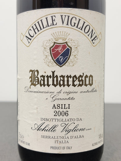 Barbaresco Achille Viglione 2006 Asili  bott...75 cl 14%
