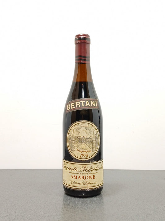Amarone Bertani 1978 Amarone della Valpolicella Classico bott. 75 cl 15%