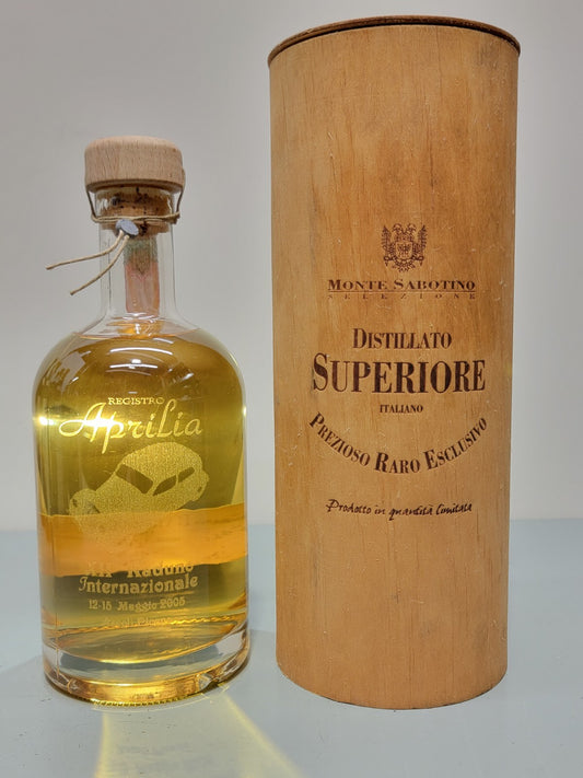 Grappa Barricata Invecchiato 10 Anni Gran Riserva, Aprilia XII raduno bott. 70 cl