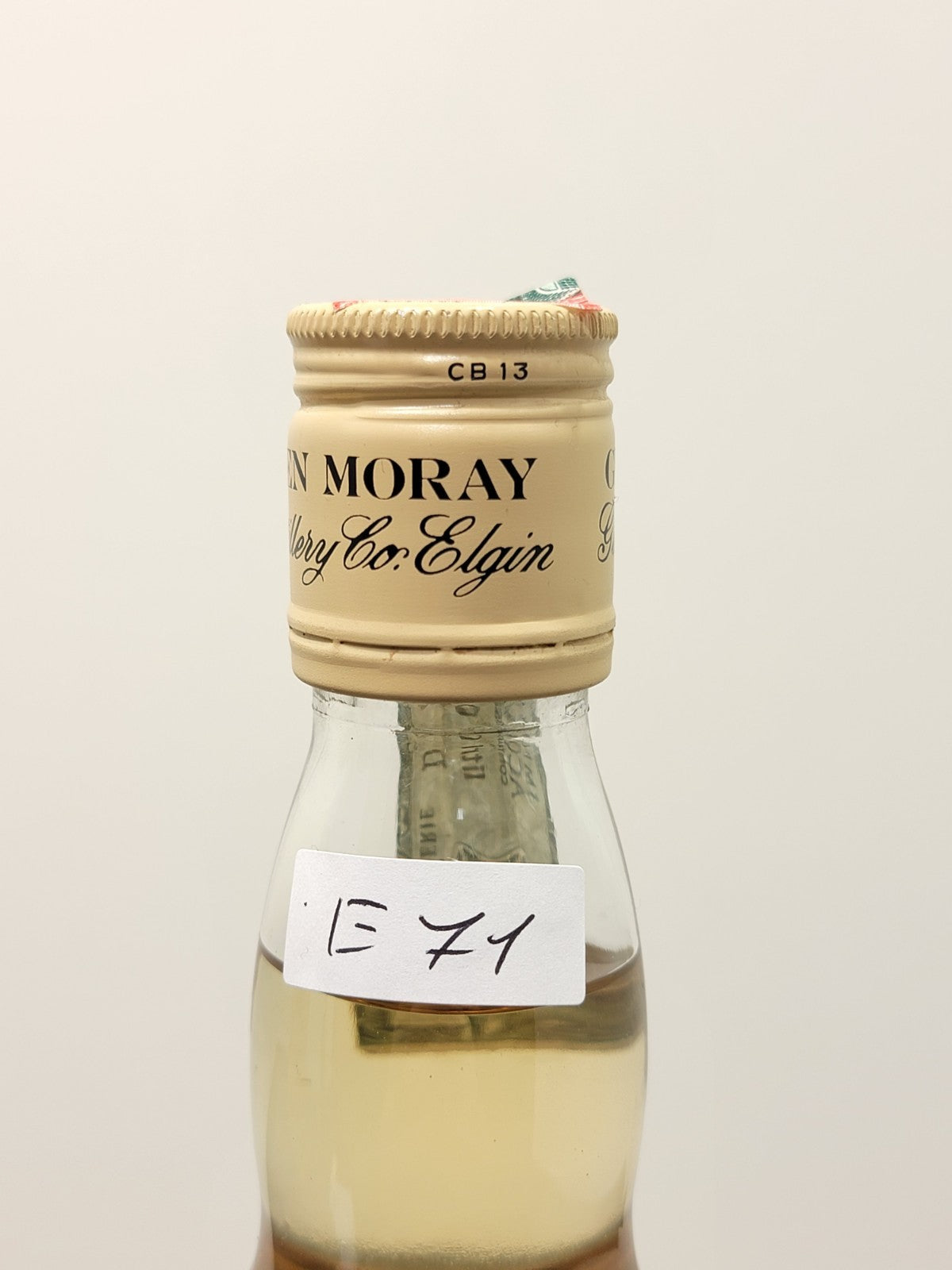 Whisky Glen Moray 5 years 1980s Pure Single Highland Malt Scotch bott.70 cl 40%