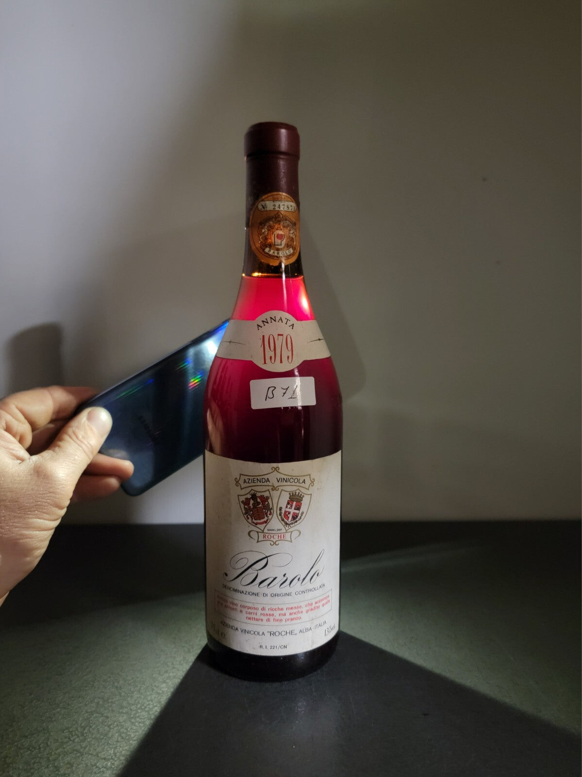 Barolo Roche 1979 Alba bott. 75 cl 13%