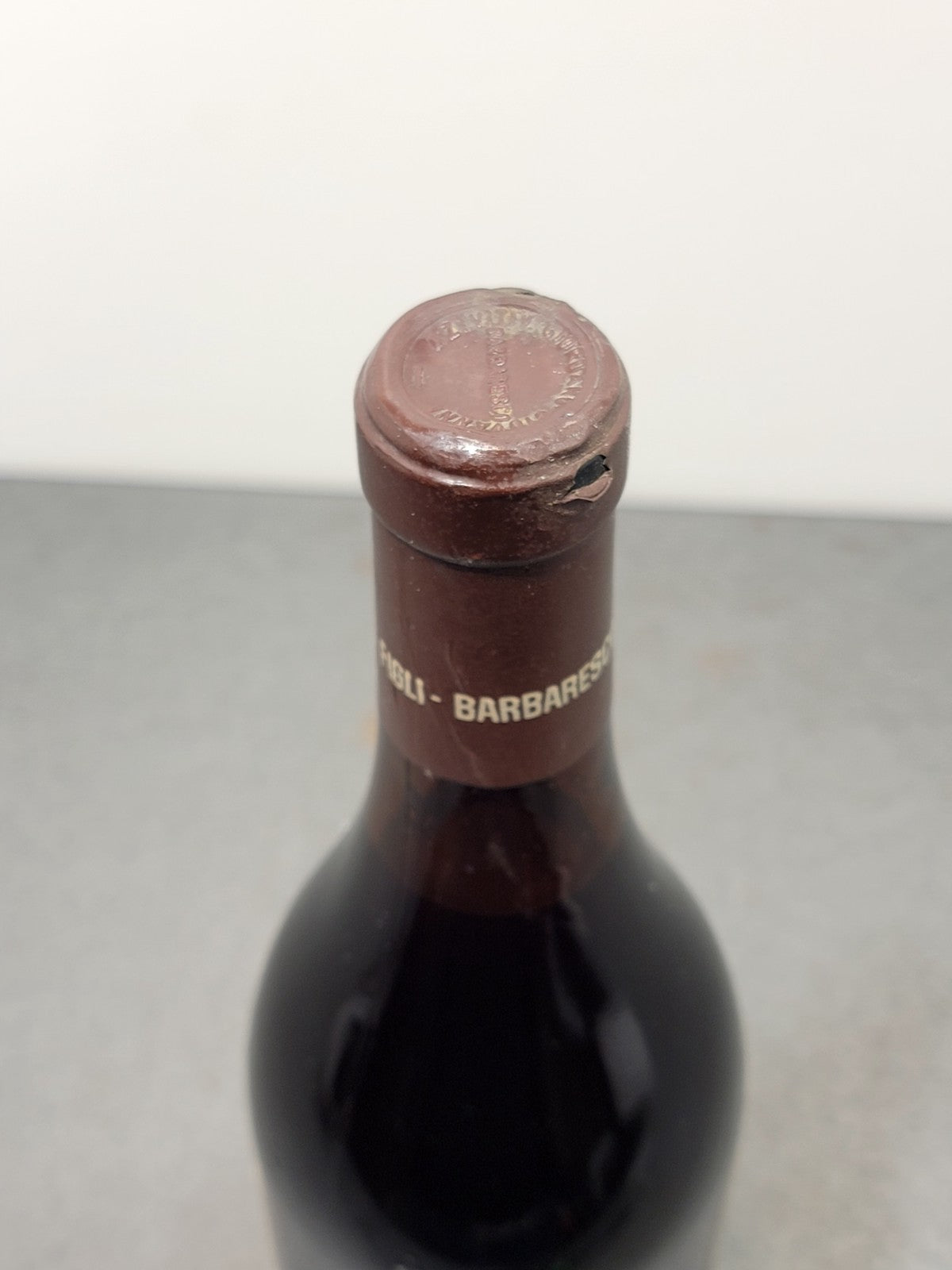 Barbaresco Giovanni Giordano 1974 Vigneto Cavana bott. 75 cl 13.5%