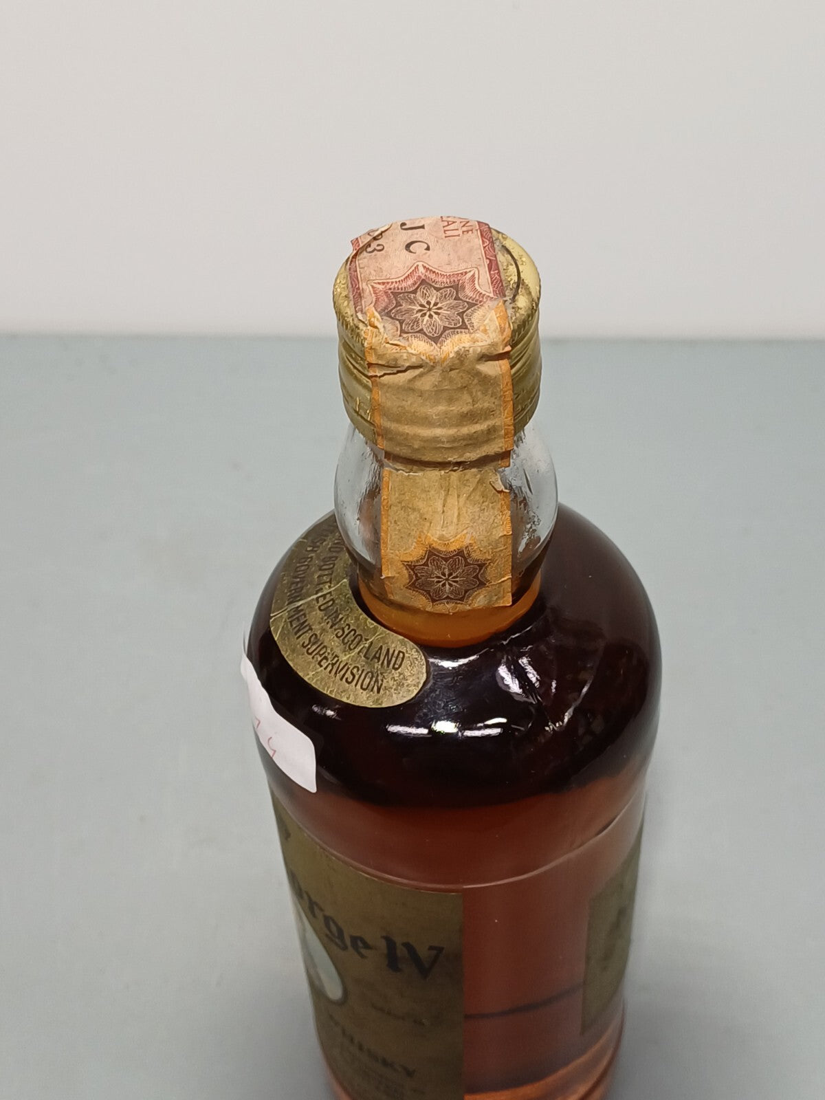 Whisky King George IV 1960s bott. 75 cl 40s