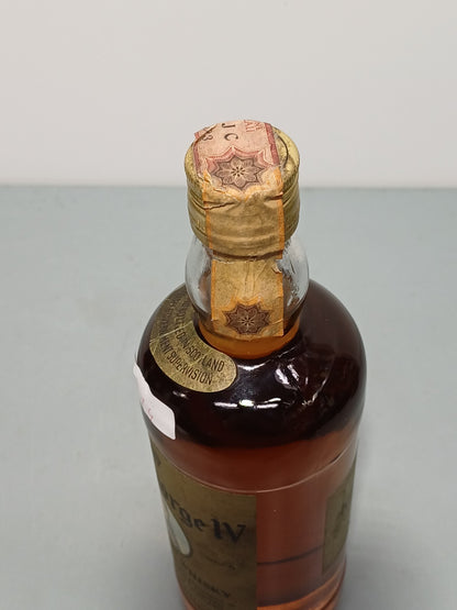 Whisky King George IV 1960s bott. 75 cl 40s