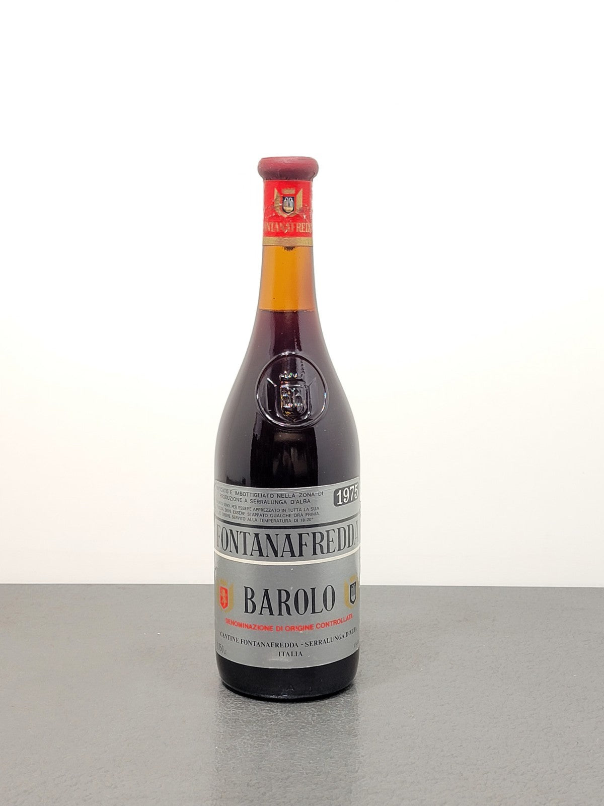 Barolo Fontanafredda 1975 Serralunga D'Alba bott.75 cl 13%