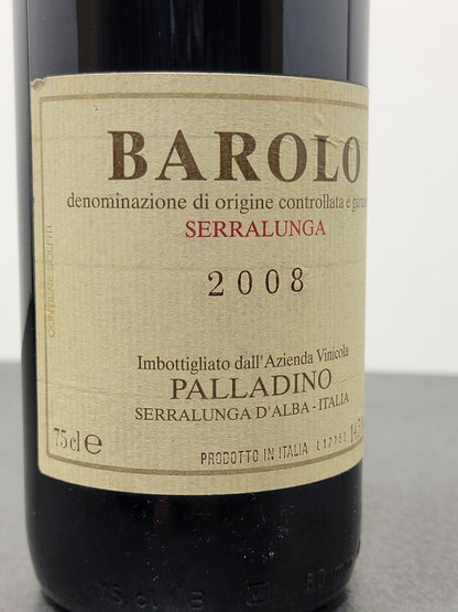 Barolo Palladino 2008 Serralunga D'alba bott.75 cl 14.5%
