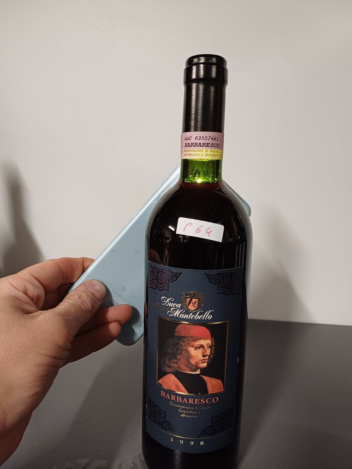 Barbaresco Duca Bortini Di Montebello 1998 bott. 75 cl 13,5%
