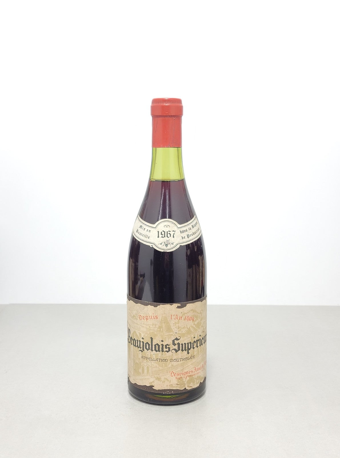 Beaujolais Superieur 1967 Desvignes Aine & Fils bott. 75 cl 13%