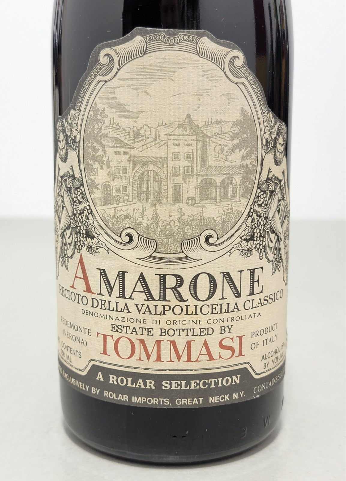 Amarone Tommasi 1981 Valpolicella Classico bott. 75 cl 15%