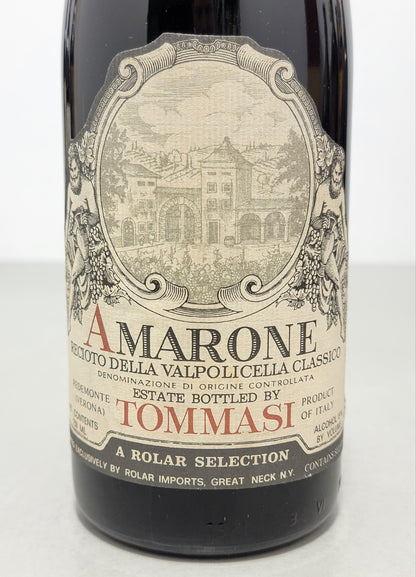 Amarone Tommasi 1981 Valpolicella Classico bott. 75 cl 15%