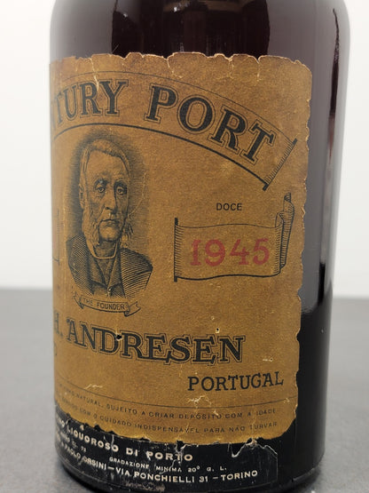 J.H. Andresen 1945 Century Port 100 anniversario bott. 72 cl 20%