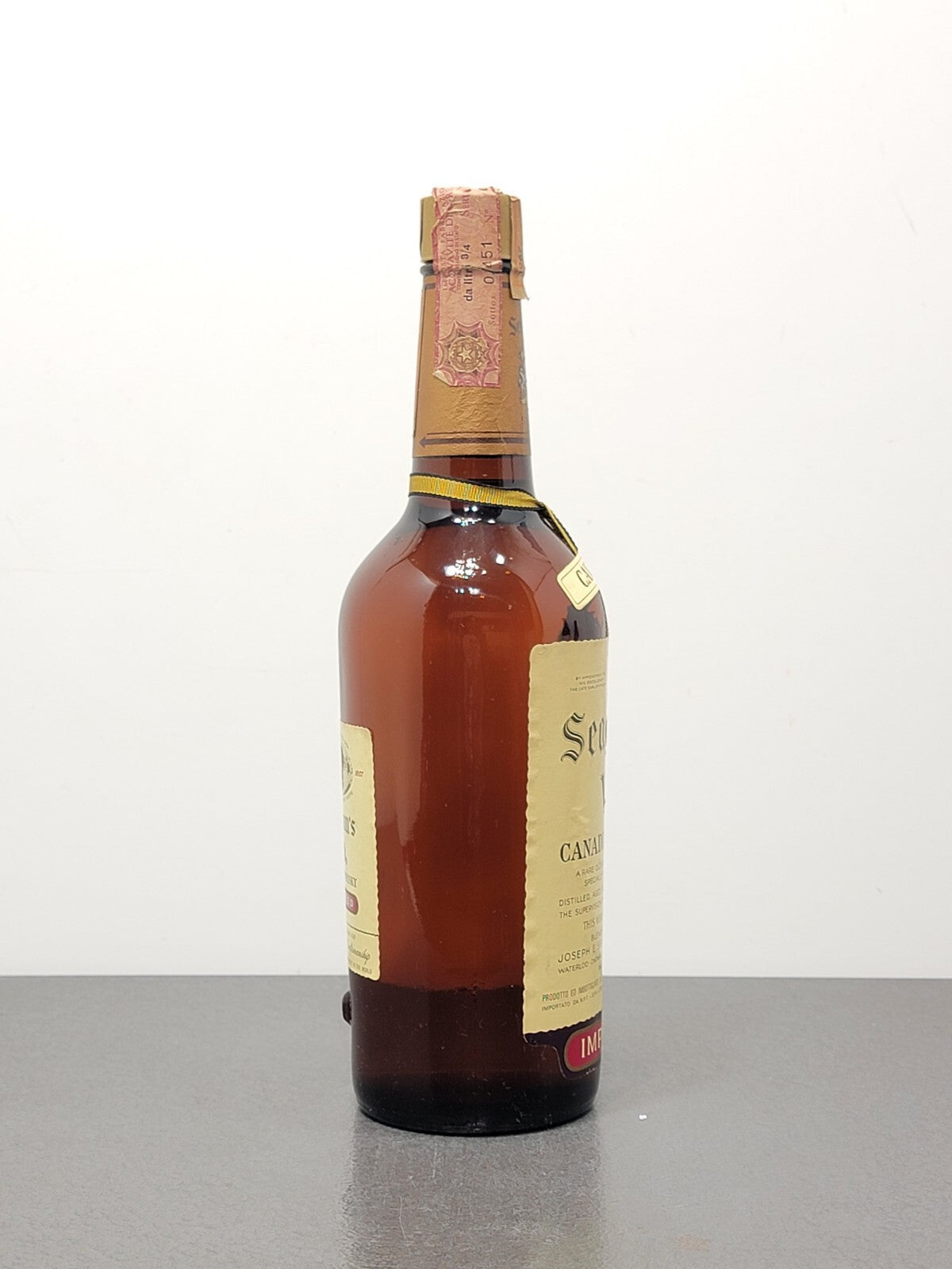 Whisky Canadian Seagram's V.O. 1967 6 Years Old bott.75 cl 43%