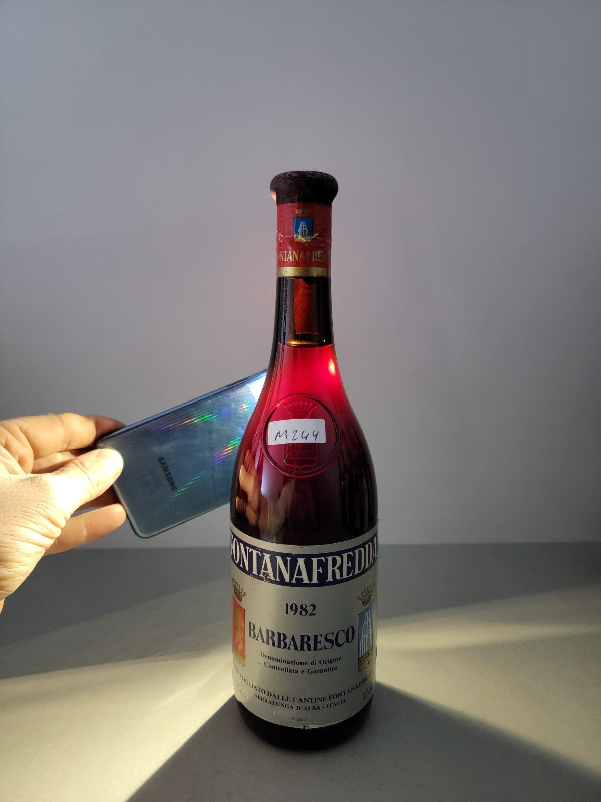Barbaresco Fontanafredda 1982 Serralunga D'Alba 75 cl 13%
