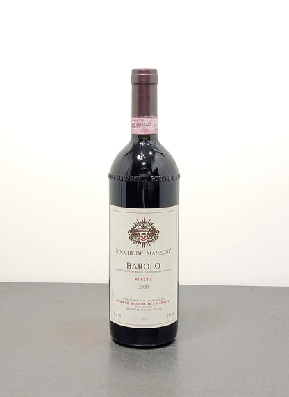 Barolo Rocche Dei Manzoni 2003 Valentino Monforte D'alba bott.75 cl 14%