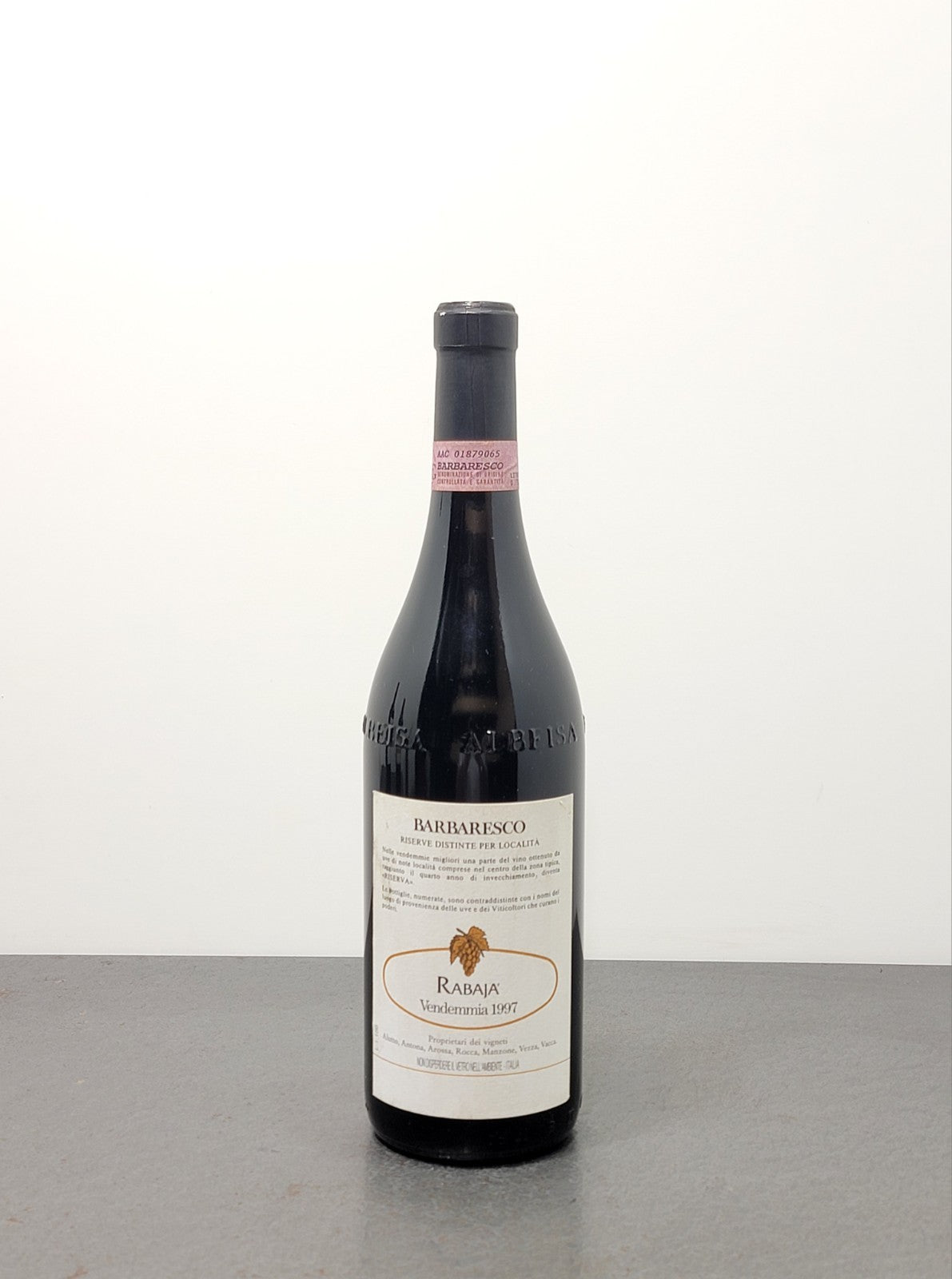 Barbaresco Rabaja Riserva 1997 Produttori Del Barbaresco bott.75 cl 13.5%
