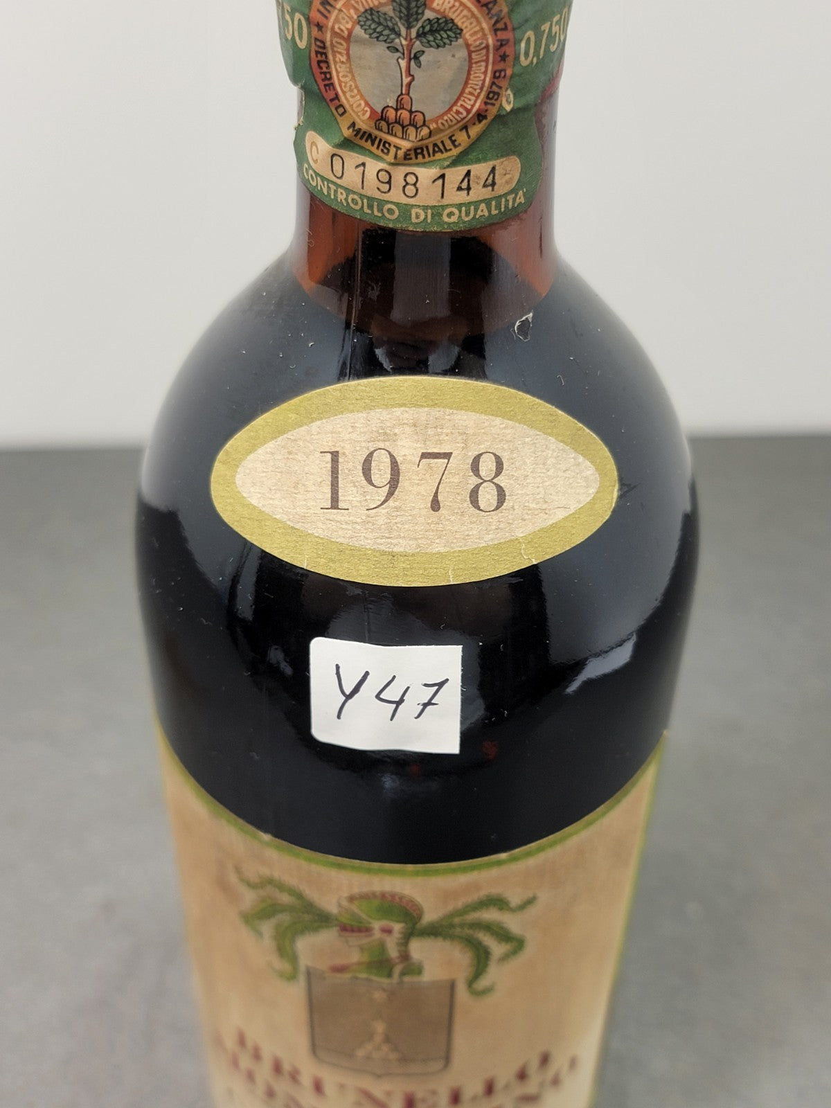 Col D'Orcia 1978 Brunello di Montalcino bott.75 cl 13.5%