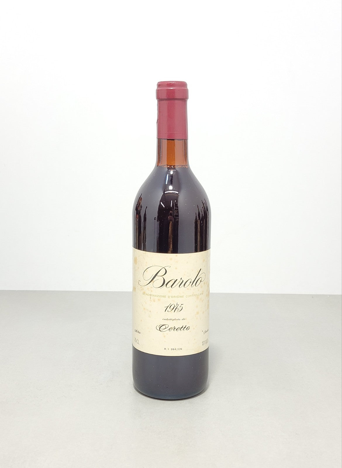 Barolo Ceretto 1975 Alba bott. 75 cl 13%