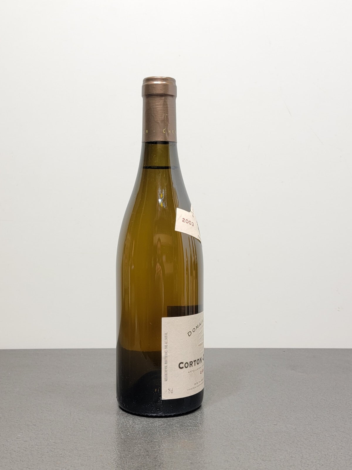 Corton Charlemagne Chevalier 2003 Grand Cru bott.75 cl 13%