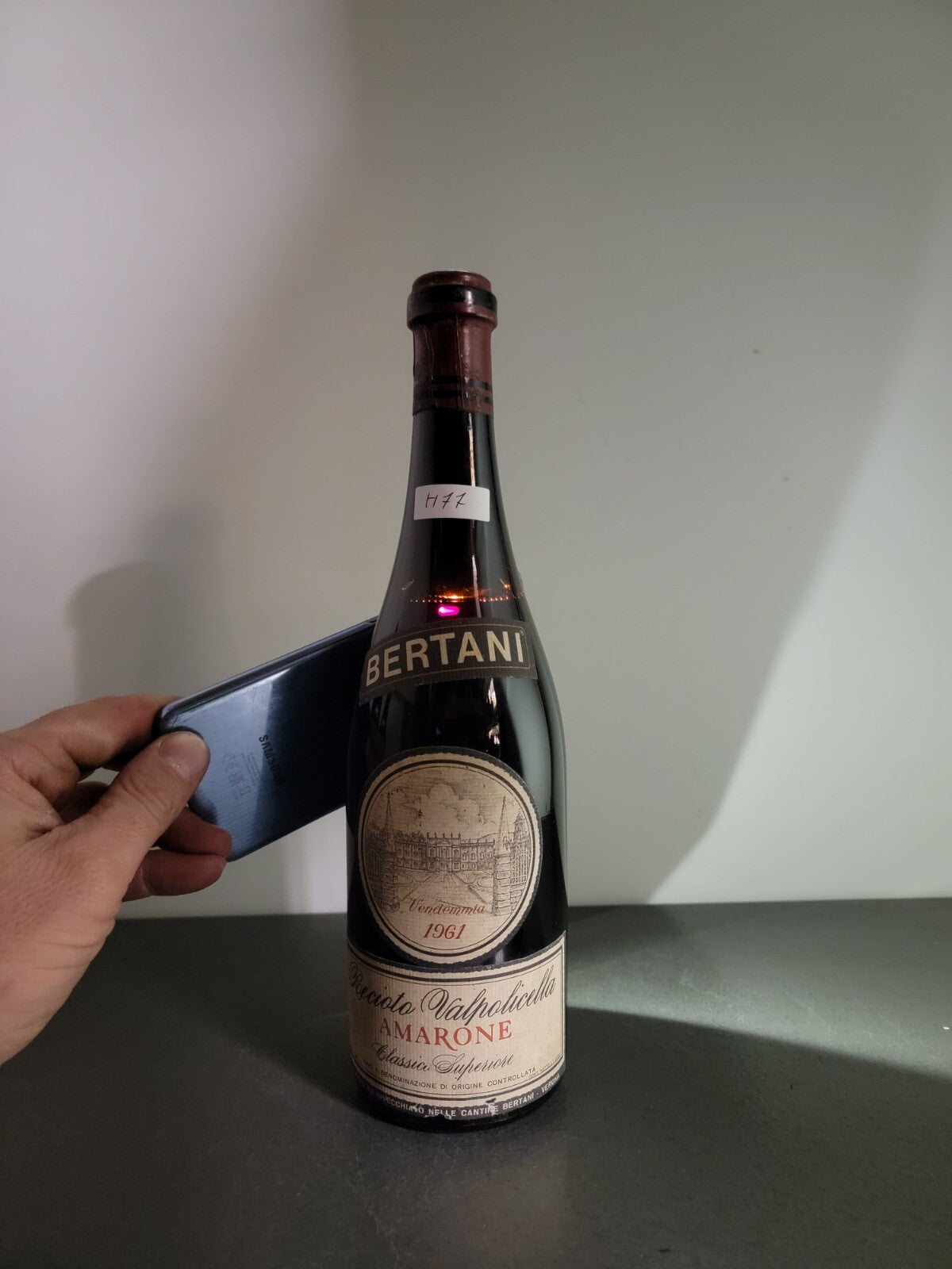 Amarone Bertani 1961 Recioto della Valpolicella Classico bott. 75 cl 15%