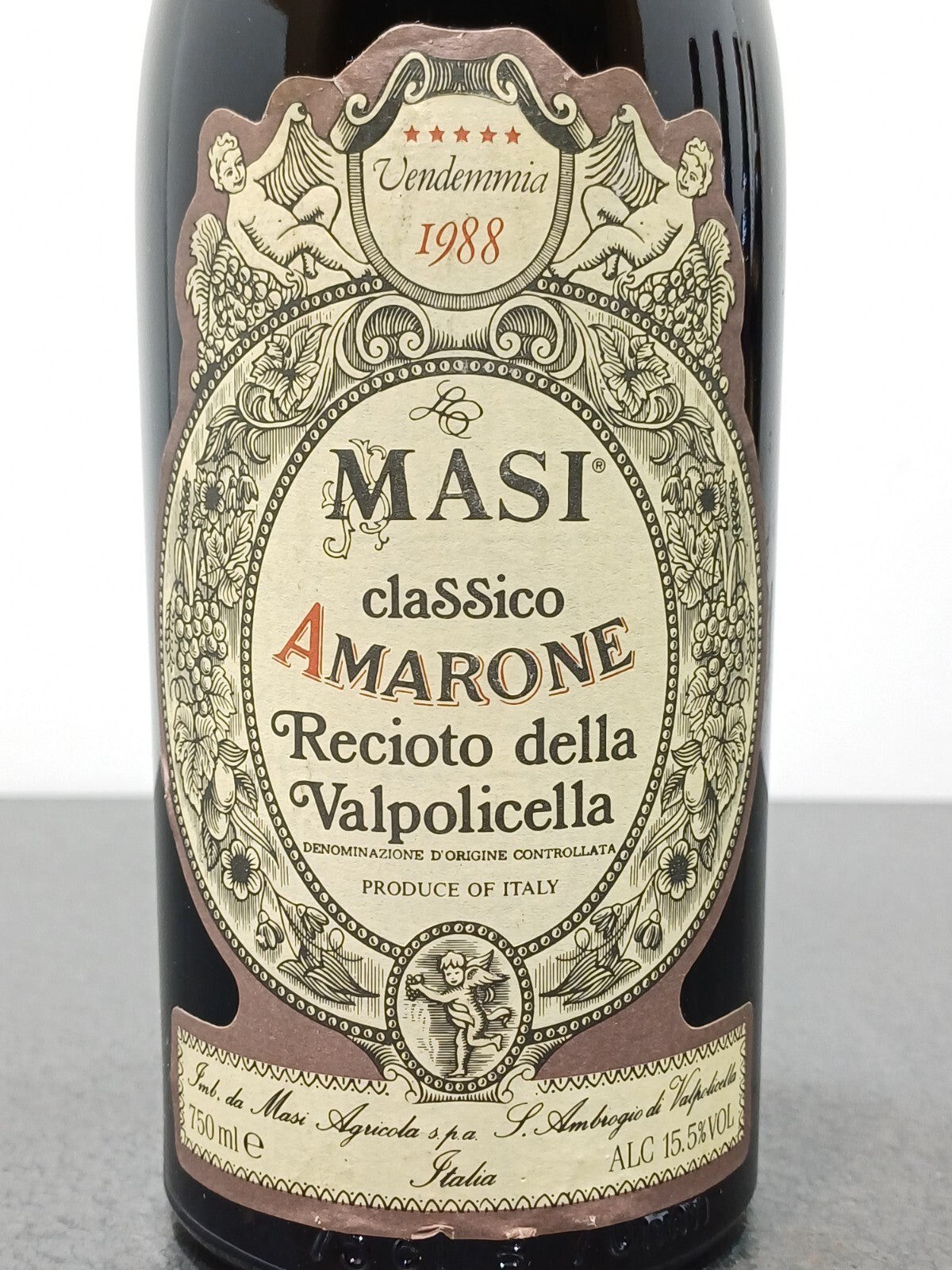 Amarone Masi 1988 Recioto Della Valpolicella bott..75 cl 15%