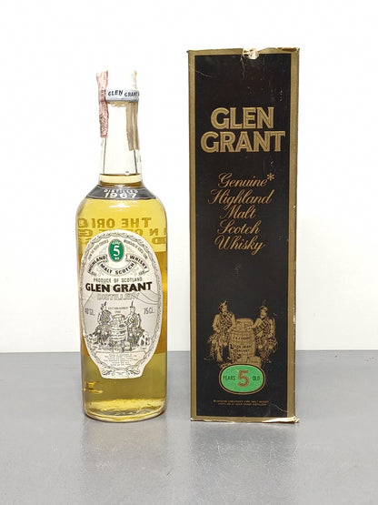 Glen Grant 5 years 1967 Highland Malt bott.75 cl 40%