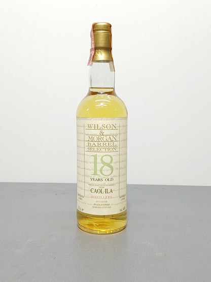 Whisky Coal ILa 1980 Wilson Barrel Selection 18 years b.70 cl Imbottigliato 1998