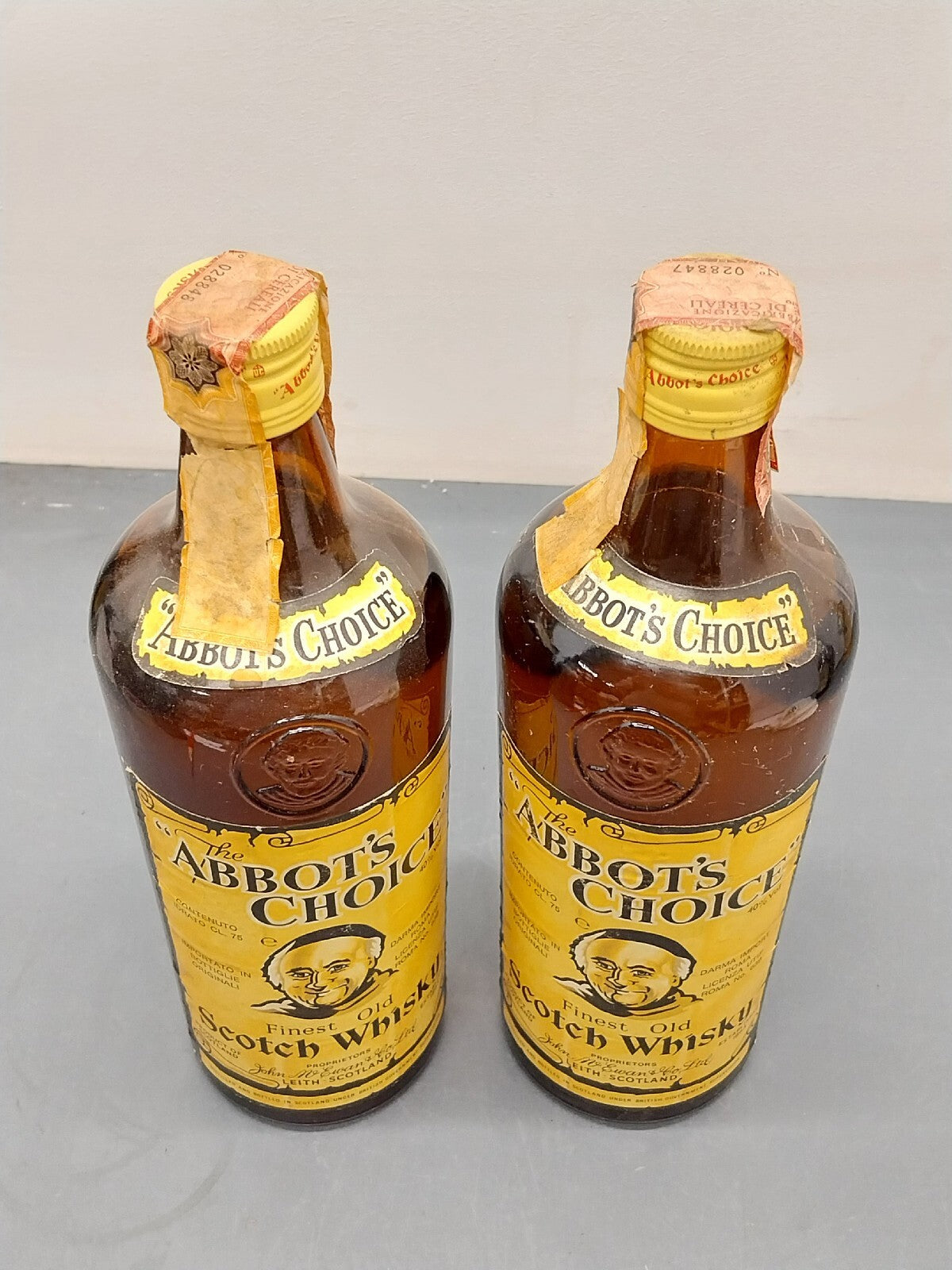 1x Whisky Abbot's Choice 1970s Fines Old Scotch Whisky bott. 75 cl 40%