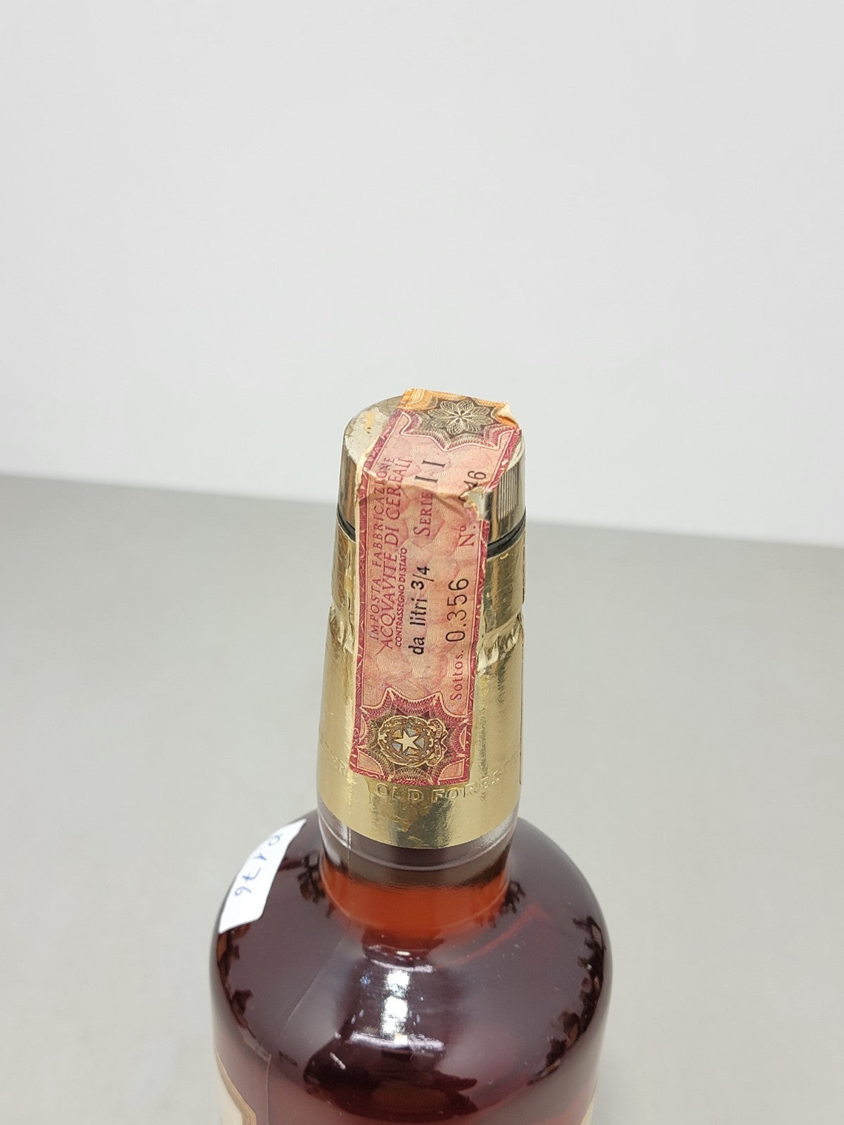Whiskey Old Forester 1974 Kentucky Straight Bourbon 86 Proof bott. 75 cl 43%