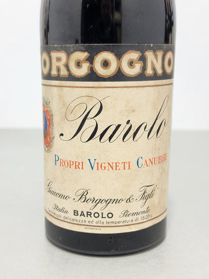 Barolo Borgogno Riserva 1948 Propri Vigneti Canubbi bott.72 cl 13.5%